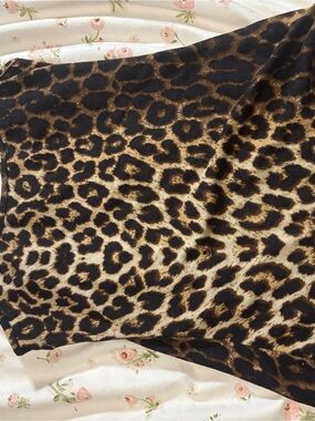 SHEIN Brown Black Leopard Print Tank Top